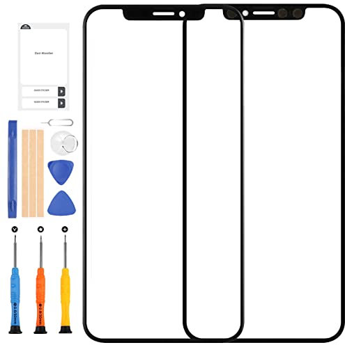 LADYSON Kit de réparation d'écran de rechange pour iPhone 12 Mini 5,8 avec outils (écran non tactile)