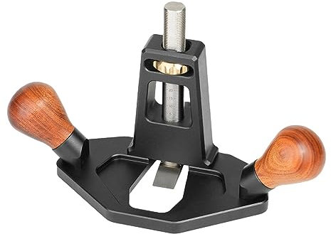 Gralara Rabot plat en bois, rabot à bord inférieur, mini rabot à bois, rabot à main pour le rabotage du bois