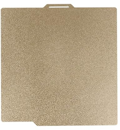 LANKEGU Doppel Seitige Textur PEI Bauplatte für Bambu Lab X1, 3D Drucker Strukturiertes PEI Federstahlplatten Druck Bett für Bambu Lab X1, P1P, P1S, 257 x 257 mm