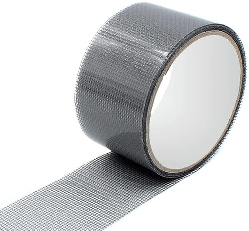 Nastro per zanzariere rotte | ripara zanzariere adesivo invisibile | zanzariera rotta | toppe zanzariere | Nastro Zanzariera Ventilato | aggiusta zanzariera adesiva