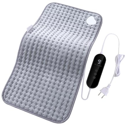 Almohadilla Térmica Para Espalda Almohadilla Térmica 30x60 Cm Con 9 | Cojín de Asiento Cálido para Invierno Para Silla de Oficina Cama Cuello Hombro Espalda Rodilla Navidad Cumpleaños