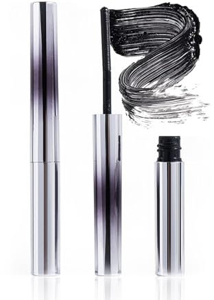 Iron Wands Mascara Waterproof Mascara Black Mascara Curling Iron Mascara Metal Mascara Wands For Sensitive Eyes 3d Curling Eyelash Iron Mascara Volume and Length Long Lasting Smudge Proof Mascara