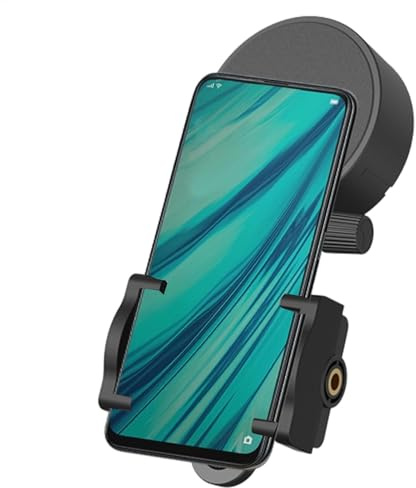 Lunaobrik Teleskop-telefonadapter, teleskop telefonfäste - mobiltelefon adapterklämma | fäste för smartphone, bärbar spotting scope mikroskoptillbehör för
