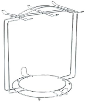 Vdaxvme Élégant support de tasse en fer pour comptoir de cuisine, peu encombrant, soucoupes, égouttoir à vaisselle avec écurie