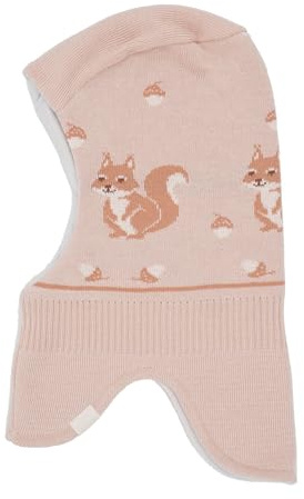 maximo MINI Girl-Schlupfmütze Eichhörnchen, Jerseyfutter