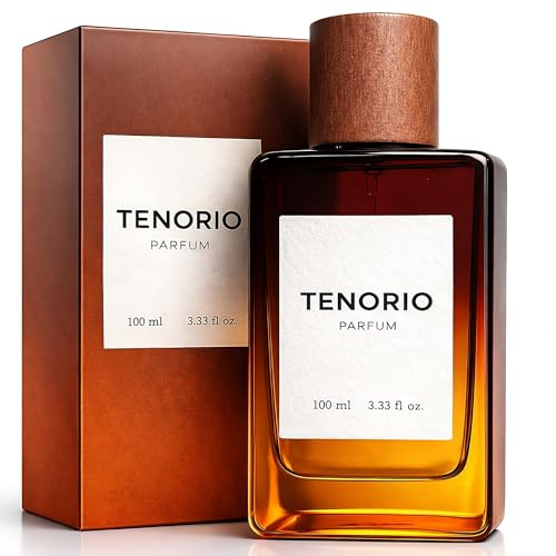 TENORIO PARFUM - Perfume de Hombre Tenorio, fragancia masculina cítrica y amaderada con fondo elegante de vainilla e incienso. Aroma con presencia y buen gusto para uso tanto de día como de noche.
