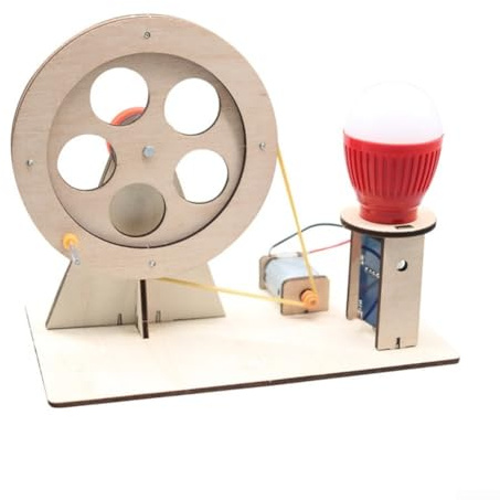 Handkurbel Generator Kit, Wissenschaft Experiment Kit, pädagogisches DIY Bastelmaterial für Grundschüler Kinder Erfindungsprojekte