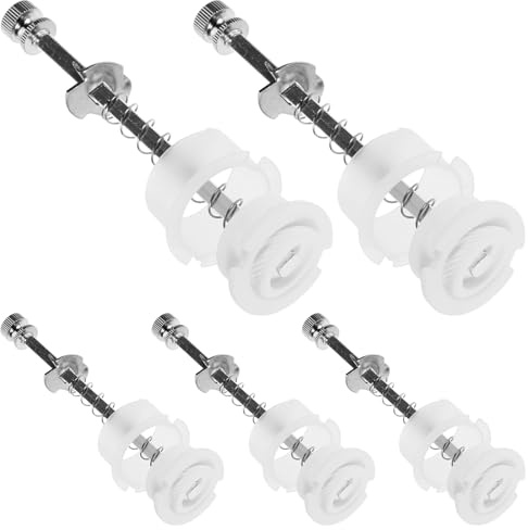 SOIMISS Salt and Pepper Parts 5Pcs 8-Inch Replacement Grinding Rods and Grinder Mechanism for Manual Spice Mill Maintenance