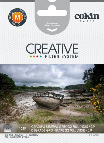 Cokin P121F G2 FUL (ND8) Filtre carré Dégradé gris (Import Royaume Uni)