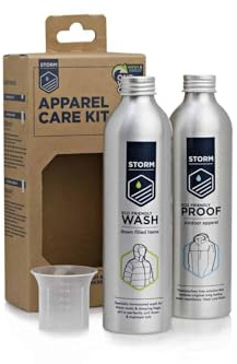 Storm Ultimate Technical Outerwear Kit de cuidado para limpieza e impermeabilización
