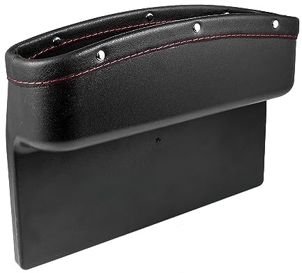 Yhuasia Auto Vordersitz Aufbewahrungsbox, Autositz Organizer, Zubehör Auto Aufbewahrung, Aufbewahrungsbox Handschuhbox, für Autos (Schwarz)