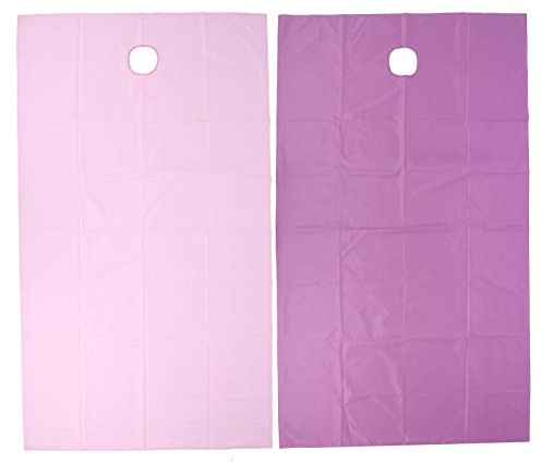 Lenzuola per Salone Bellezza, Lenzuolo da Lettino Estetista Massaggi Antiolio Impermeabile Poliestere SPA Copriletto Salone Materasso Coprimaterasso con Foro Viso di Bellezza Cotone Morbido 2 Pezzi