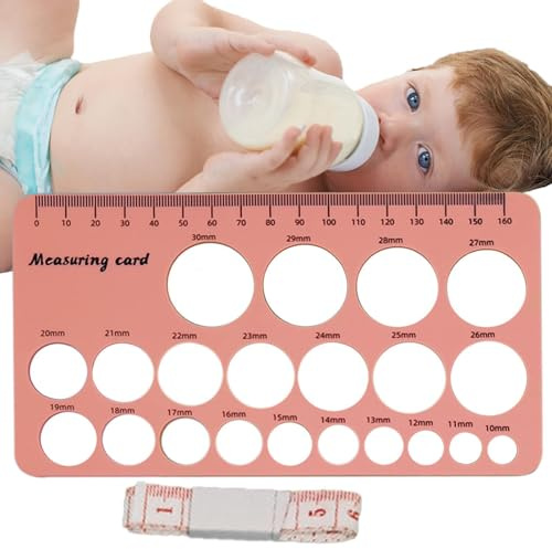 Nipples Size Measure, Silicone Nipple Ruler, Stencils Silicone