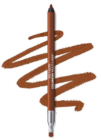 Revlon ColorStay Multi-Liner, Crayon yeux lèvres et visage multiusage, Formule crémeuse vegan, Longue tenue, Crayon maquillage yeux et contour lèvres, 005 Off Roading, 1 g