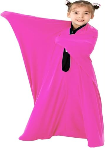 Sensorische Ganzkörpersocke For Sensorische Bedürfnisse Bei Autismus/ADHS, Ganzkörperwickel Zur Stresslinderung, Selbstberuhigung, Entspannung, 3–18 Jahre(Rosa,M)