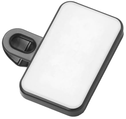 NUOBESTY Selfie Light Clip for Camera Portable LED Video Conference Light for Laptop for Mobile Devices