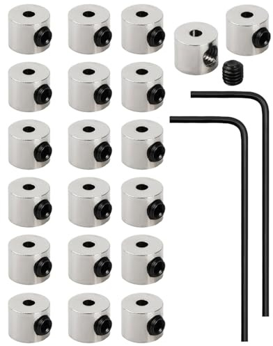 KEMUZ Ferma Spille in Metallo con Chiave - 20 Pezzi Perno di Bloccaggio per Badge, Targhette, Gioielli, Artigianato - 6x5mm Chiusura Spilla Posteriore con 2 Chiavi Nere