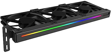Graphic Card Cooler Fan Argb Pin Air Cooling Device for Silent Operation Reduces Noise Compatible with Rgb Motherboards Efficient Cooling for Desktop Computers