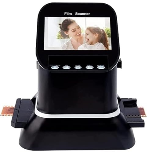 Scanner De Films Et Diapositives Haute RéSolution 120, Visionneuse De Films Et Diapositives, éCran Lcd 4,3, Conversion De Diapositives 35 Mm, 126/110 Et 135/126/110 Mm En Formats Jpeg