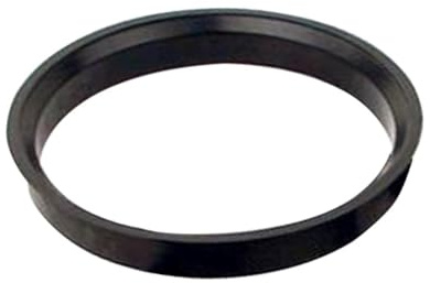 HFGDRH Anello Centratura Cerchione, Set di 4 Anelli centraggio for mozzo Auto, 74,1 * 72,6 mm, in plastica Nera, for distanziali del Foro della Ruota