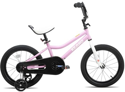 KEANO Lexicon 12/16/20 Zoll Kinderfahrrad für Jungen Mädchen im Alter von 2-9Jahren, 12/16 Zoll Kinderfahrräder mit Stützrädern