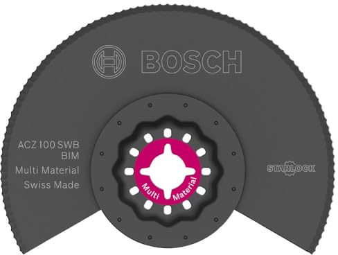 Bosch Home and Garden Pro Segmentsägeblatt Holz und Metall für Multifunktionswerkzeuge Starlock (ACZ 100 BB)