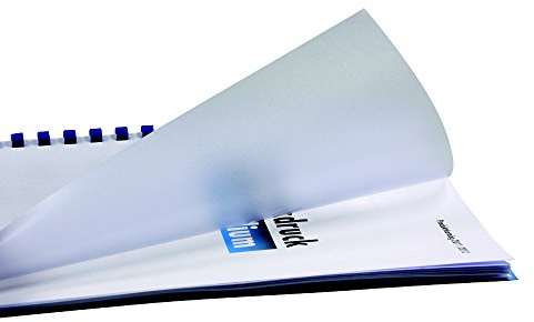 Deckblätter Klarsichtfolien, DIN A4, PP, transparent-matt, 0,25 mm stark, polypropylen, 100 Stück