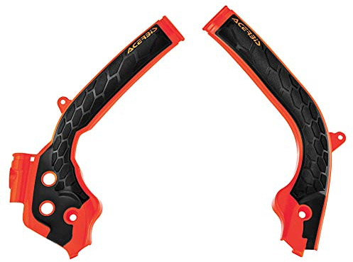 Acerbis 2449535225 Rahmenschutz, 16+ orange/schwarz