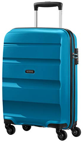 American Tourister Bon Air - Spinner S, Handgepäck, 55 cm, 31.5 L, Blau (Seaport Blue)