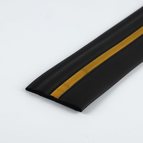Dostear TapetenbordüRe Selbstklebende BordüRe Wand Wohnzimmer Tapeten Fliesenaufkleber Bad Dekoband Selbstklebend schwarzes Gold 12.5 x 500 cm