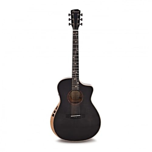 Chitarra elettroacustica da concerto di Hartwood, nero