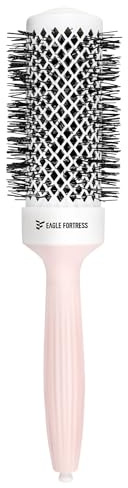 EAGLE FORTRESS Round Brush for Blow Out, Nano Thermal Ceramic & Ionic Round Hair Brush for Blow Drying, 1.7” Diameter Styling Brush for Medium Length Hair, Maximum Volume & Shine Salon at Home-43