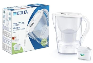 SOS Accessoire Carafe filtrante blanche MARELLA ME4W MXpro pour Divers petit ménager BRITA 1051118