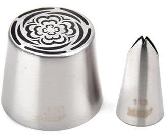 FROON Oversized Piping Tip Large Flower Nozzle Icing Tip for Professional Baking Tools for Marshmallow Bouquets, Buttercream Roses Pastry Nozzles