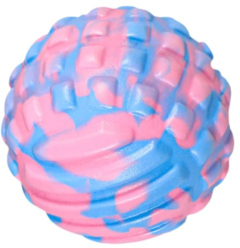 TOYANDONA Massageball Faszienball Klein Praktischer Fitness Yoga Massageball Aus Elastischem Eva Fuss Und Rückenmassagegerät Für Muskelentspannung Und Ganzkörperentspannung