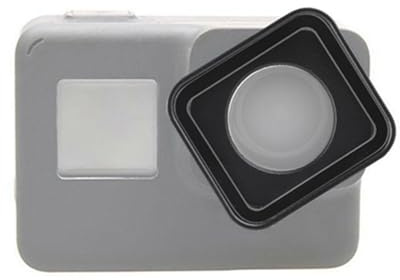 Haofy Lente Protettiva per Fotocamera, Filtro UV in Plastica per con Nitidezza dell'immagine Migliorata, Installazione Facile da Usare, Ideale per Avventure all'aria Aperta