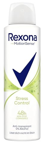 3 x REXONA damdeodorantspray Stress Control rörelsesense, 48 h – 150 ml