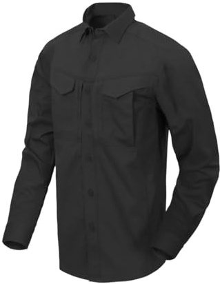 Helikon-Tex Defender Mk2 Long Sleeve Shirt Schwarz
