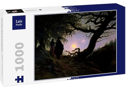 Lais Puzzle Caspar David Friedrich - Mann und Frau den Mond betrachtend 1000 Teile