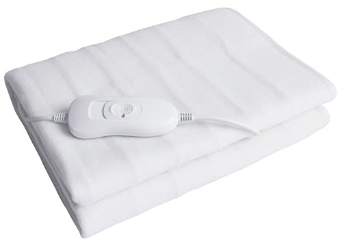 Daewoo Electric Blanket With 3 Heat Settings, Over Heat Protection, Detachable Controller, Heated Blanket, King
