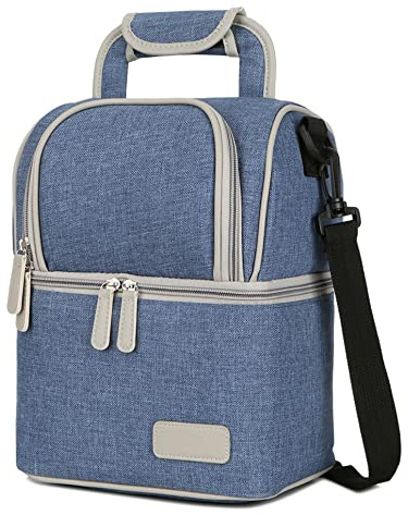 Meichoon Breast Milk Baby Bottle Cooler Bag/Waterproof Baby Milk Bag Freezer/Mommy Travel Backpack/Portable Thermal Insulated Lunch Box for Women Men Large Capacity Handbag