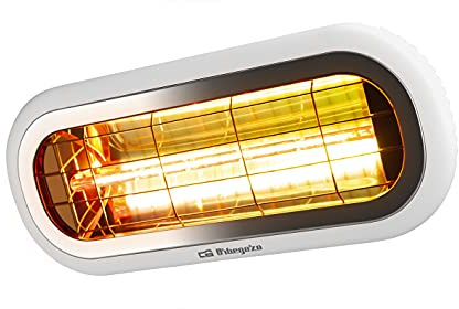 Orbegozo PHF 55 Infrarot-Heizstrahler für Innen- und Außenbereich, IP-65, Radius 3 Meter, Neigungswinkel, 2 Meter, 2000 W