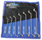 US PRO Tools 3528 - Juego de llaves de anillo de doble desplazamiento de 7 piezas, 6-19 mm, 75 grados