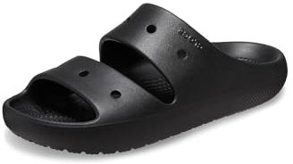 Crocs Unisex Adults, Classic Sandal v2, Black, 4 UK Men/ 5 UK Women