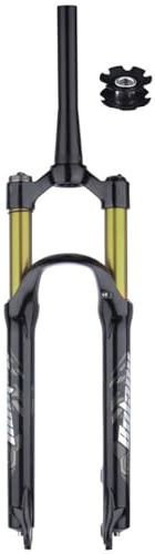 FukkeR Mountain Front Gabel Fahrrad Luft Vorderradgabel 26 27.5 29 In Mountainbike Federgabel 120mm Federweg 100×9mm QR 1-1/8 Konisches Rohr Mit Speed Lockout Funktion Für XC