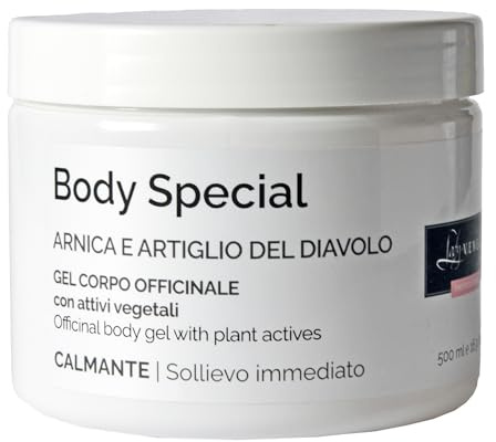 Lady Venezia I Arnica per Cavalli Uso Umano I Crema Arnica e Artiglio del Diavolo I 500 ml I Gel Artiglio del Diavolo per Massaggi Muscoli e Articolazioni - Crema Muscoli Sportiva - Sollievo Immediato