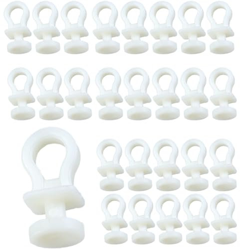 100 Piezas Deslizador de Riel de Gancho de Cortina Deslizante,Ganchos deslizantes,Riel de Cortina, Cortina, Cortina de Puerta y Ganchos de Cortina de Ducha