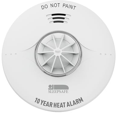 Arctic Hayes HT10L - Alarma de Calor interconectada, Color Blanco