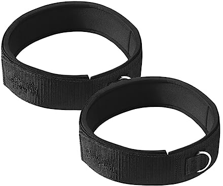 NULYLU Gepolsterte Oberschenkelgurte Aus Neopren Für Fitnesstraining Verstellbare Beinmanschette Mit Für Kraftübungen Laufen Und Sport