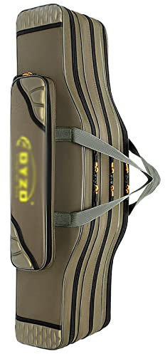 Guoyoocc Angeltasche tragbar Rutentasch,mehrlagige Angelruten-Aufbewahrungstasche,wasserdichte Angelgerät-Tasche,multifunktionale Angelruten-Rollen-Werkzeug-Tragetasche,7 Größen,3 Stile